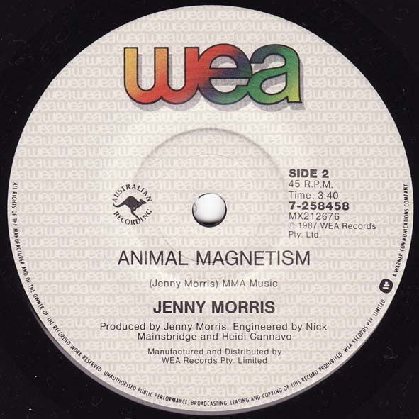 Jenny Morris : Body And Soul (7", Single)