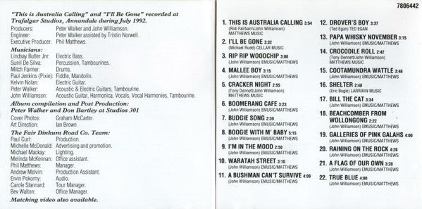 John Williamson : Australia Calling - All The Best Vol 2 (CD, Comp)
