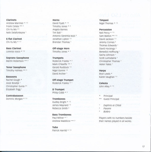 Maurice Ravel, Valery Gergiev, London Symphony Orchestra, London Symphony Chorus : Daphnis Et Chloé - Boléro - Pavane (SACD, Hybrid, Multichannel, Dir)