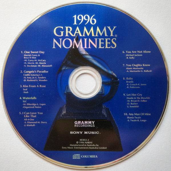 Various : 1996 Grammy Nominees (CD, Comp)