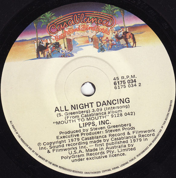 Lipps, Inc. : Funkytown (7", Single)