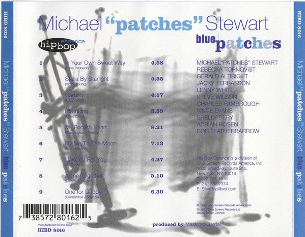 Michael "Patches" Stewart : Blue Patches (CD, Album)