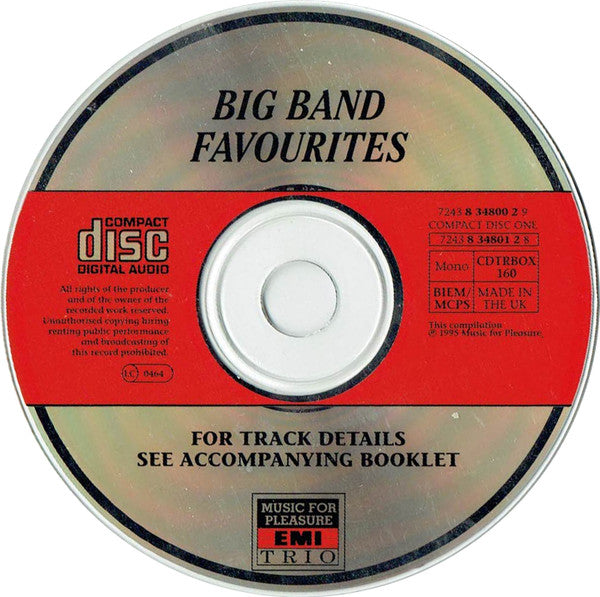 Various : Big Band Favourites (3xCD, Comp, Mono + Box)