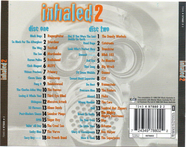 Various : Inhaled 2 (2xCD, Comp)