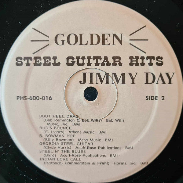 Jimmy Day : Golden Steel Guitar Hits (LP, Album)