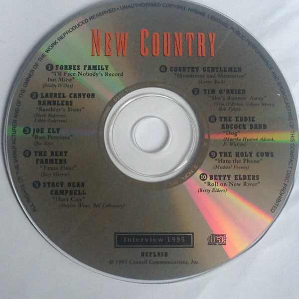 Various : New Country - Interview 1995 (CD, Comp)