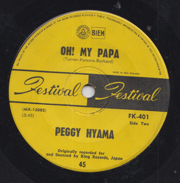 Peggy Hyama* : Click Go The Shears (7", Single)