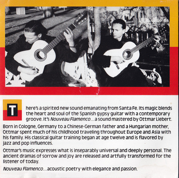 Ottmar Liebert : Nouveau Flamenco (CD, Album, RP)