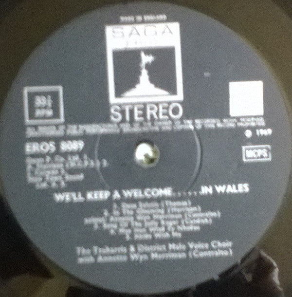 Treharris & District Male Voice Choir With Annette Wyn Merriman : We'll Keep A Welcome - In Wales (LP, Album)