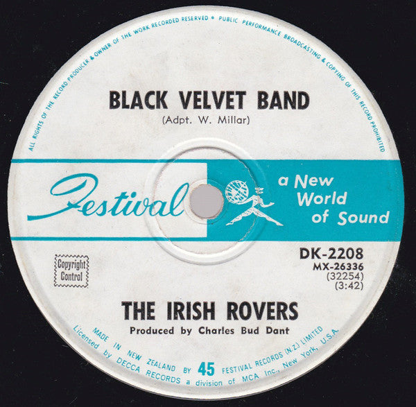 The Irish Rovers : The Unicorn (7", Single)