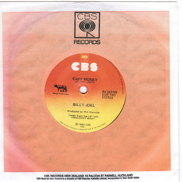 Billy Joel : Tell Her About It (7", Single)