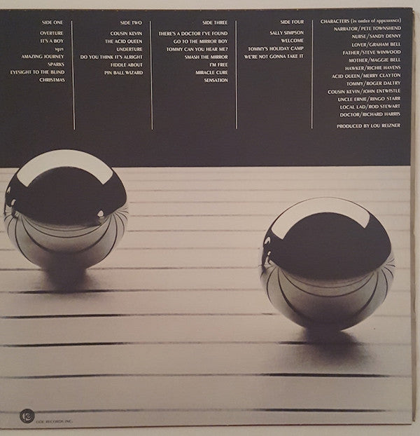 London Symphony Orchestra, The English Chamber Choir : Tommy (2xLP, Album, Box)