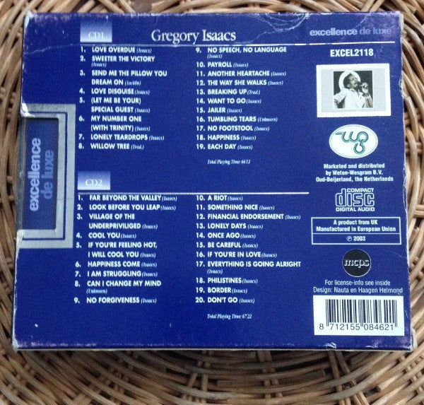 Gregory Isaacs : 39 Ultimate Reggae Vibes (2xCD, Comp)