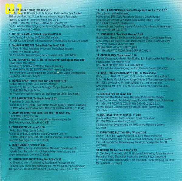 Various : Bravo Girl! My Love Story (2xCD, Comp)