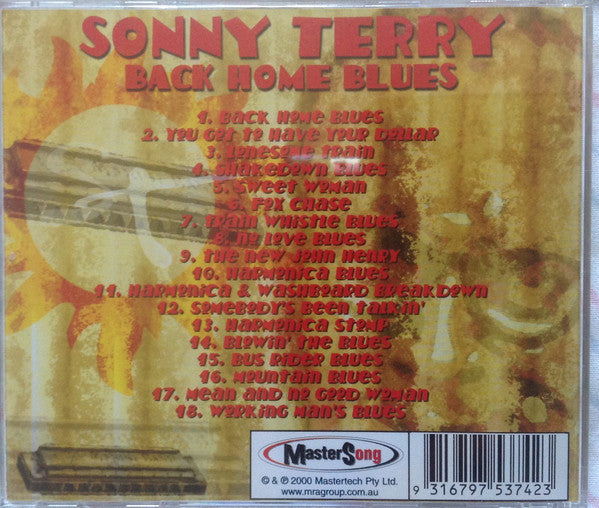Sonny Terry : Back Home Blues (CD, Comp)