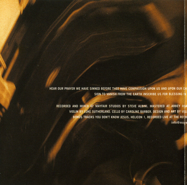 Mogwai : My Father My King (CD, EP)