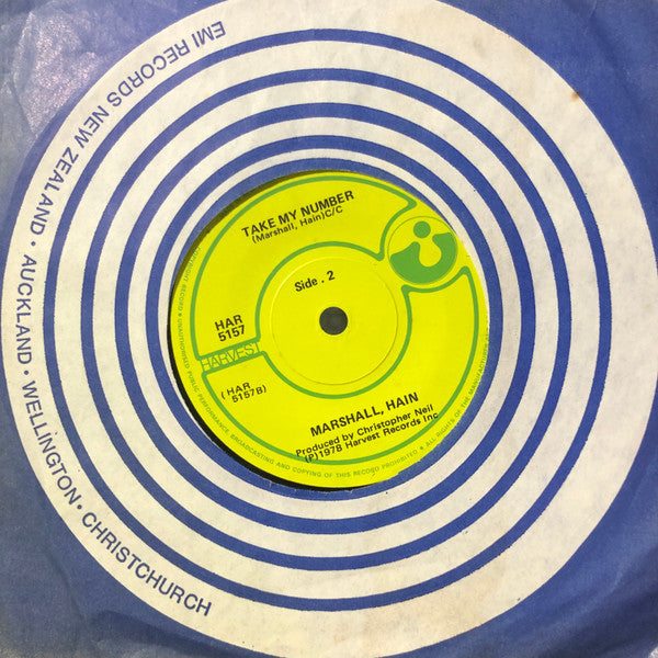 Marshall, Hain* : Dancing In The City (7", Single)