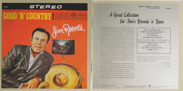 Jim Reeves : The International Jim Reeves / Good 'N' Country (CD, Album, Comp)