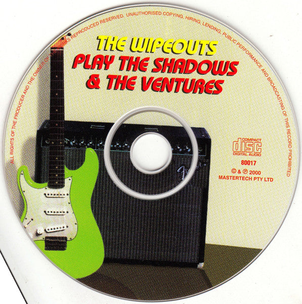The Wipeouts (3) : The Wipeouts Play The Shadows And The Ventures (CD, Album)