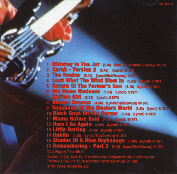 Thin Lizzy : Whiskey In The Jar (CD, Comp, RE)