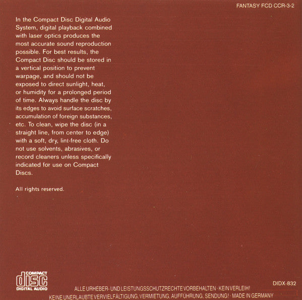 Creedence Clearwater Revival : Chronicle Volume Two (Twenty Great CCR Classics) (CD, Comp, RM)