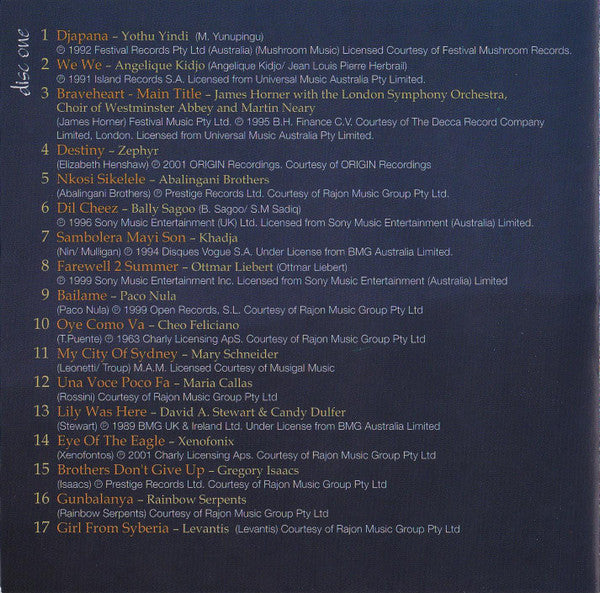 Various : One World - Vol 2 (2xCD, Comp)