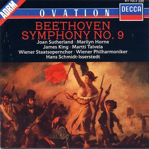 Beethoven*, Joan Sutherland ・ Marilyn Horne ・ James King (3) ・ Martti Talvela ・ Wiener Staatsopernchor ・ Wiener Philharmoniker ・ Hans Schmidt-Isserstedt : Symphony No. 9 (CD, RM)