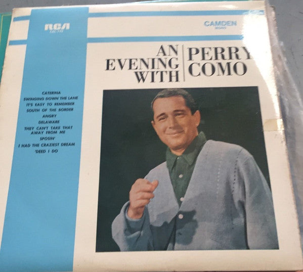 Perry Como with Mitchell Ayres And His Orchestra : An Evening With Perry Como (LP, Album, Mono, Fli)