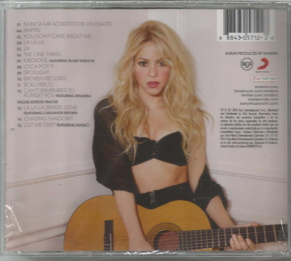 Shakira : Shakira. (CD, Album, Dlx)