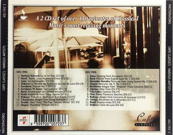 Various : Cafe Classics (2xCD, Comp)