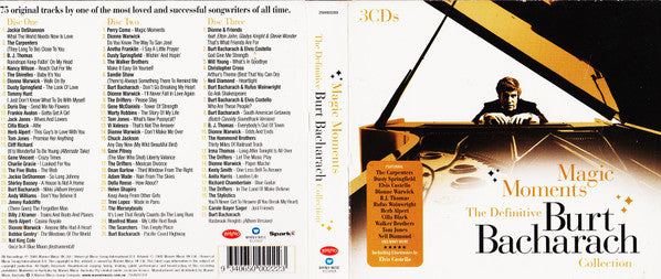 Burt Bacharach : Magic Moments - The Definitive Burt Bacharach Collection (3xCD, Comp, Dig)