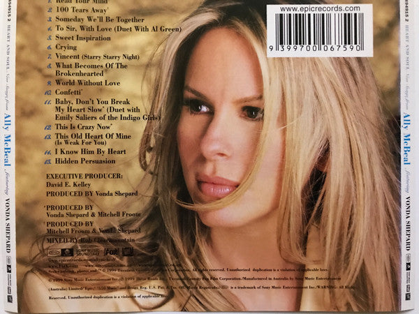 Vonda Shepard : Heart And Soul (New Songs From Ally McBeal) (CD, Album)