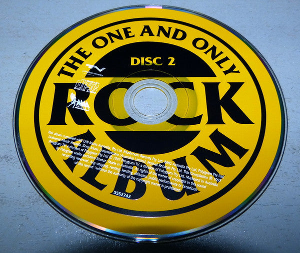 Various : The One And Only Rock Album (2xCD, Comp)