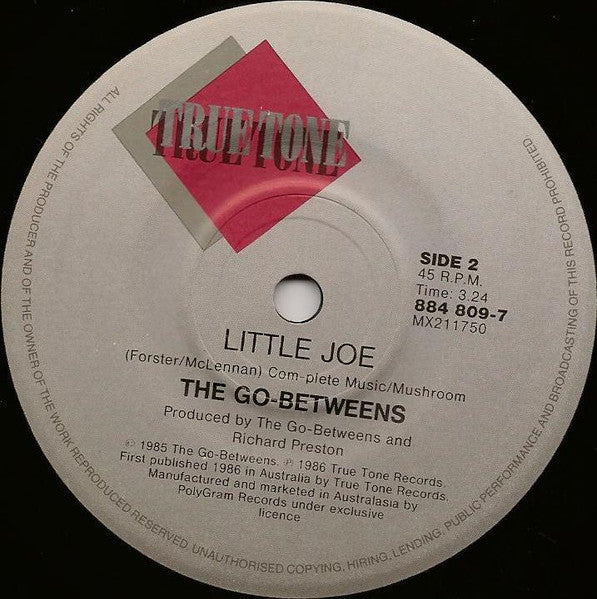 The Go-Betweens : Head Full Of Steam (7", Single, Pic)