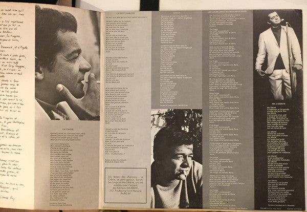 Serge Reggiani : Album N° 2 - Bobino (LP, Album, Mono, Sin)