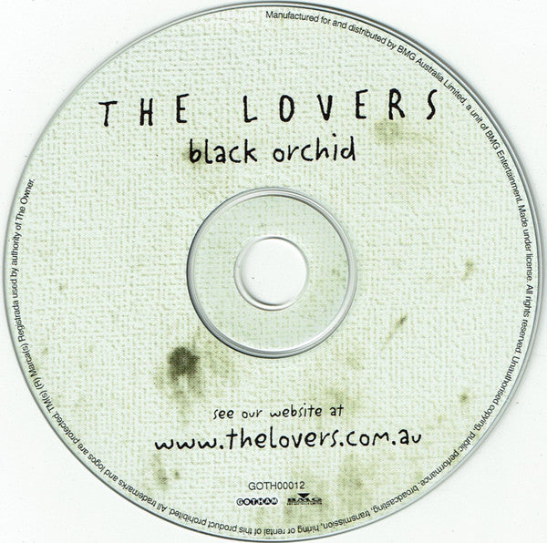 The Lovers (9) : Black Orchid (CD, Album, Enh)