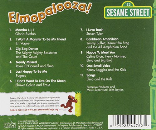 Sesame Street : Elmopalooza! (CD, Album)