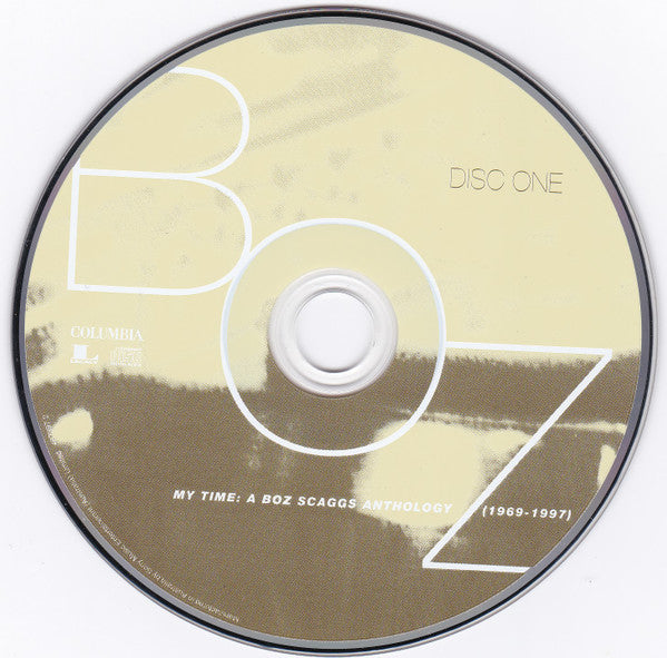 Boz Scaggs : My Time: A Boz Scaggs Anthology (1969-1997) (2xCD, Comp, Ltd)