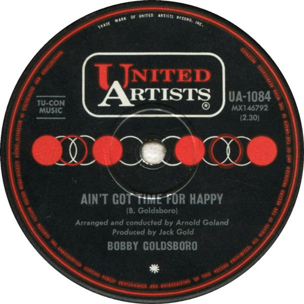Bobby Goldsboro : Broomstick Cowboy (7", Single)