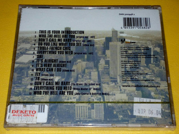 Madison Avenue : The Polyester Embassy (CD, Album)