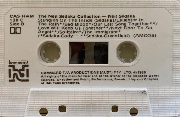 Neil Sedaka : The Neil Sedaka Collection (Cass, Comp)