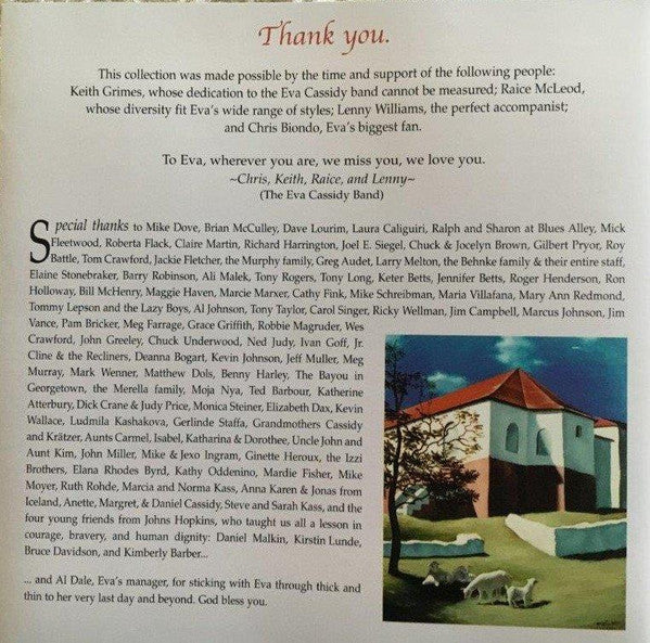 Eva Cassidy : Eva By Heart (CD, Album)