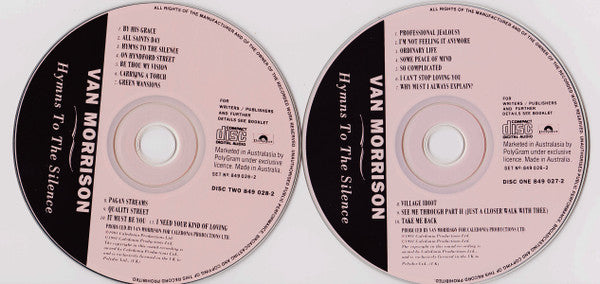 Van Morrison : Hymns To The Silence (2xCD, Album)