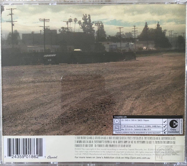 Jane's Addiction : Strays (CD, Album, Copy Prot., Enh)