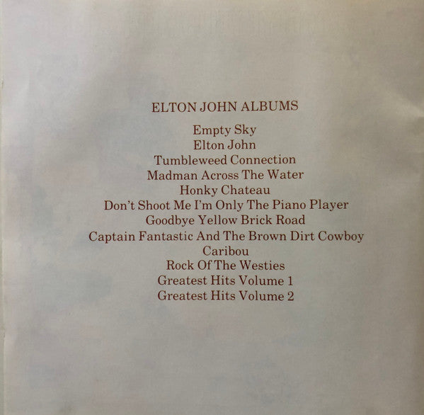 Elton John : Goodbye Yellow Brick Road (2xCD, Album, RE)