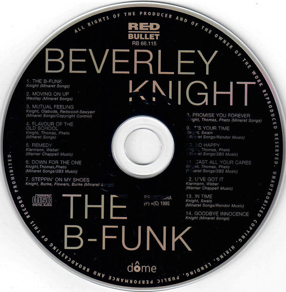 Beverley Knight : The B-Funk (CD, Album)
