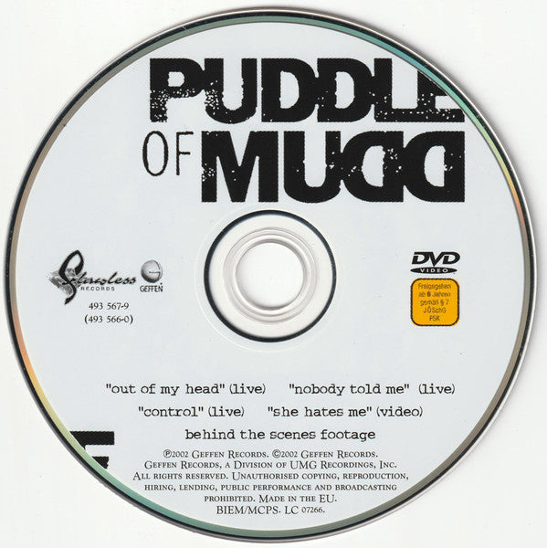 Puddle Of Mudd : Come Clean (CD, Album, Enh + DVD, Ltd)