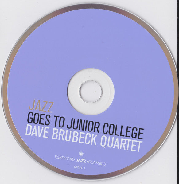 The Dave Brubeck Quartet : Jazz Goes To Junior College (CD, Album, Mono, RE)