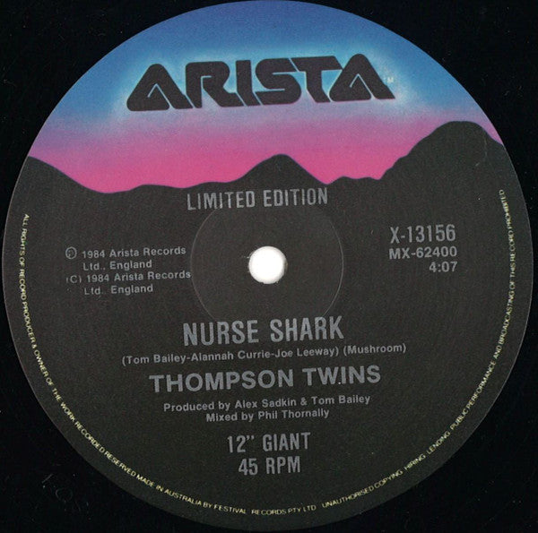 Thompson Twins : Doctor! Doctor! (12", Maxi, Ltd)