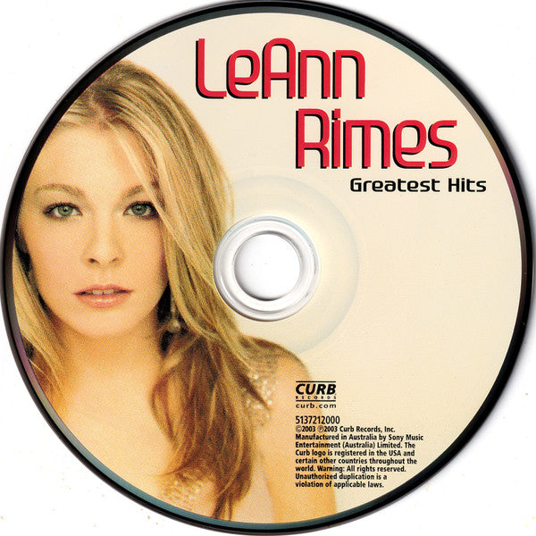 LeAnn Rimes : Greatest Hits (CD, Comp)